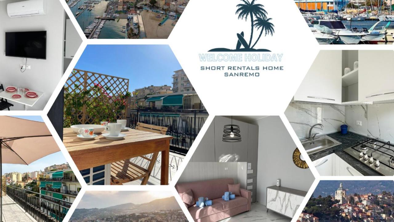 Wh - Cuore Home - Attico Monolocale Con Parcheggio Gratuito - 5 Minuti Dal Centro - Wifi سانريمو المظهر الخارجي الصورة